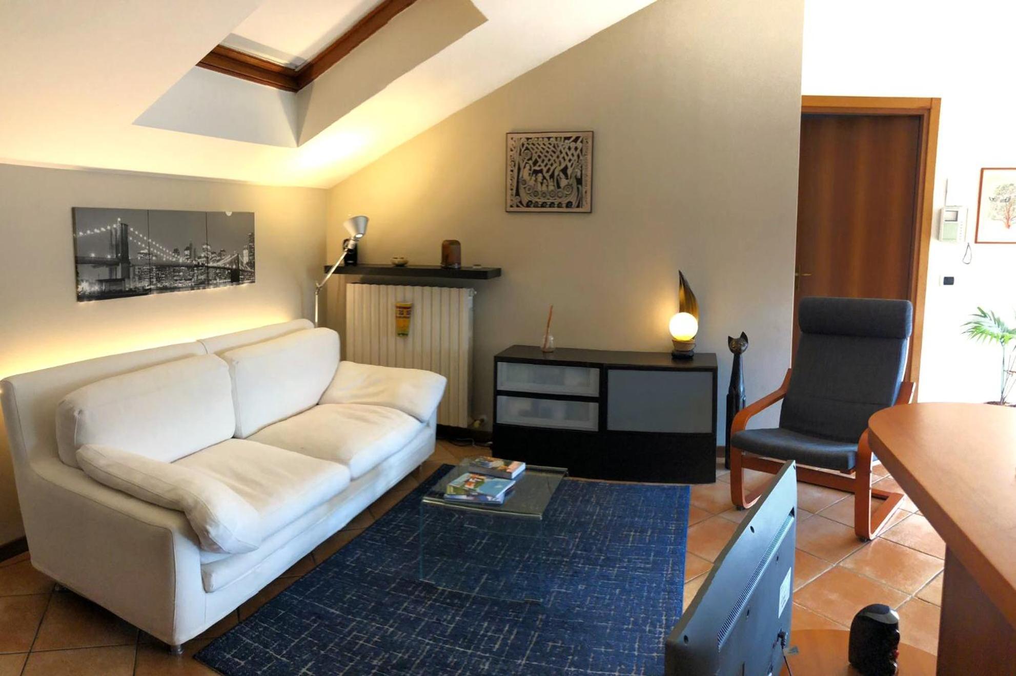Bright Penthouse Close To Center With Terrace And Lake View Lecco Kültér fotó
